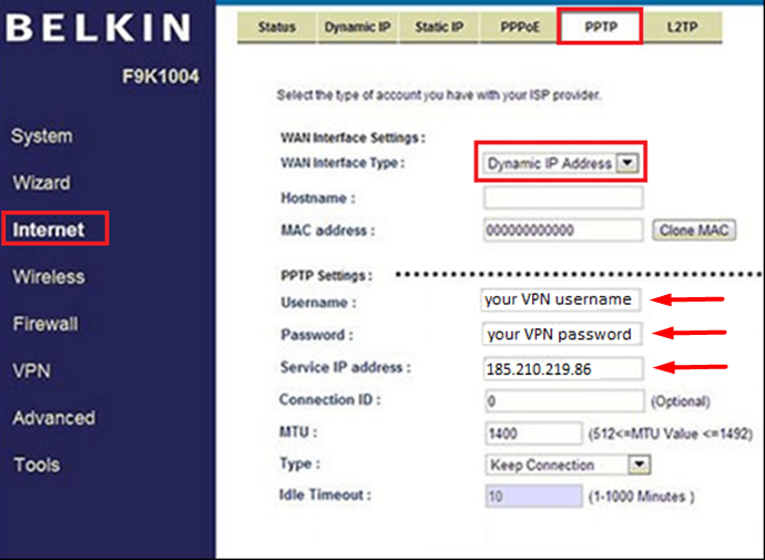 kaskade Lam Lige How to Setup VPN on Belkin Router | FastestVPN Support