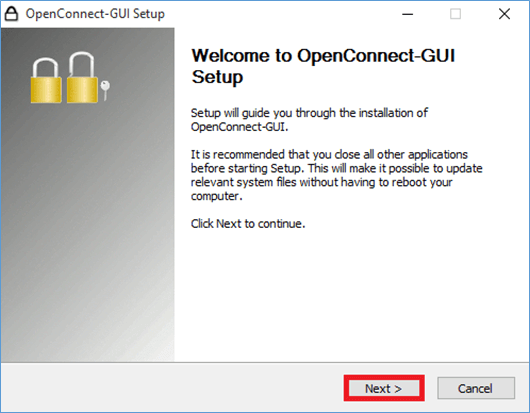 Run OpenConnect GUI