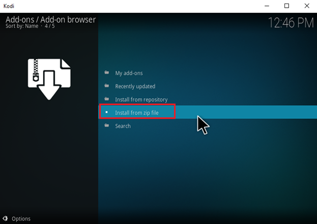 step by step how to install kodi on flash drive