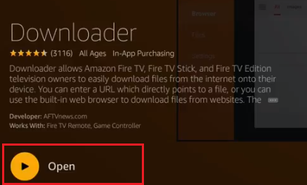 App app Fire Fire TV Stick