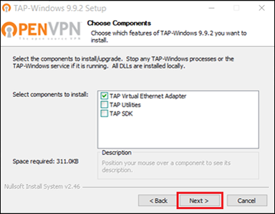 Openvpn не устанавливается tap driver windows 7