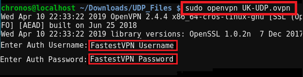 Chromebook OpenVPN TCP UDP