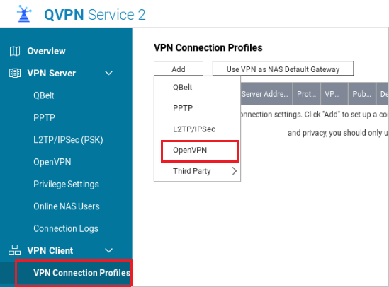 How To Set Up a VPN on QNAP Devices