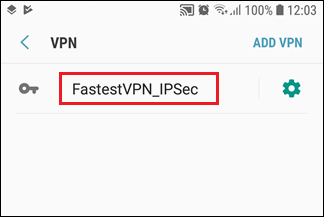 Android VPN IPSec