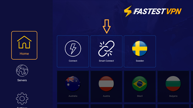 FastestVPN Android TV Box App