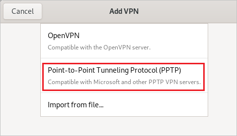 Отсутствует модуль vpn debian