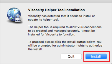 viscosity vpn not connecting