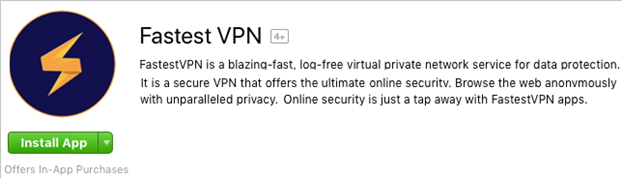 fastest vpn app for mac