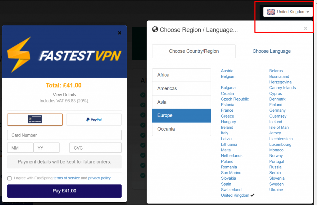 Zip Code Error On Credit Card Payment